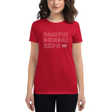 Load image into Gallery viewer, Inaugural PBE 2022 Women&#39;s short sleeve t-shirt
